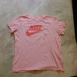 Pink Nike shirt